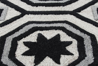 Rizzy Arden Loft-Lisbon Corner LC9428 Light Gray Area Rug Style Image