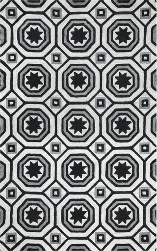 Rizzy Arden Loft-Lisbon Corner LC9428 Light Gray Area Rug Main Image