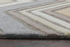 Rizzy Arden Loft-Lisbon Corner LC9431 Gray Area Rug Style Image