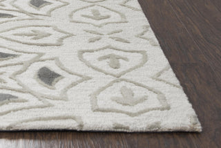 Rizzy Arden Loft-Lisbon Corner LC9434 Gray Area Rug Detail Image