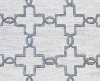 Rizzy Arden Loft-Lisbon Corner LC9435 Light Gray Area Rug Runner Image