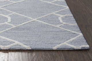 Rizzy Arden Loft-Lisbon Corner LC9436 Gray Area Rug Detail Image