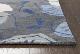 Rizzy Arden Loft-Lewis Manor LM9401 Gray Area Rug Detail Image