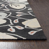Rizzy Arden Loft-Lewis Manor LM9402 Charcoal Area Rug Detail Image