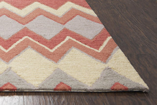 Rizzy Arden Loft-River Hill RV9408 Terracotta Area Rug Detail Image