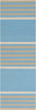 Surya Oxford OXF-3004 Aqua Area Rug 2'6'' x 8' Runner