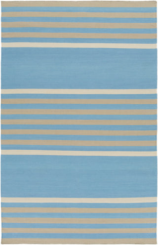 Surya Oxford OXF-3004 Aqua Area Rug 5' x 8'