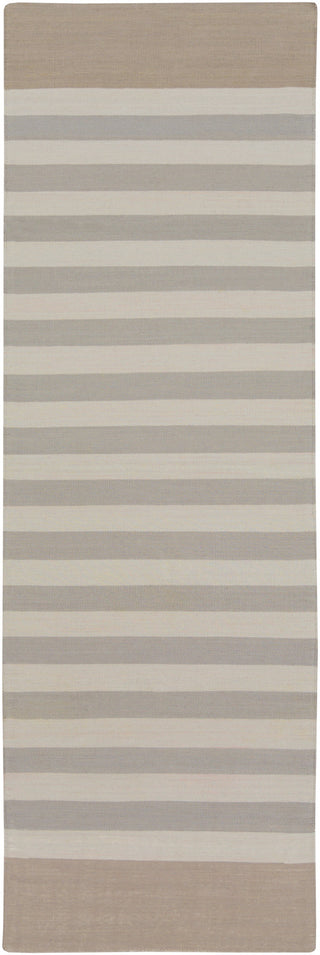 Surya Oxford OXF-3009 Light Gray Area Rug 2'6'' x 8' Runner