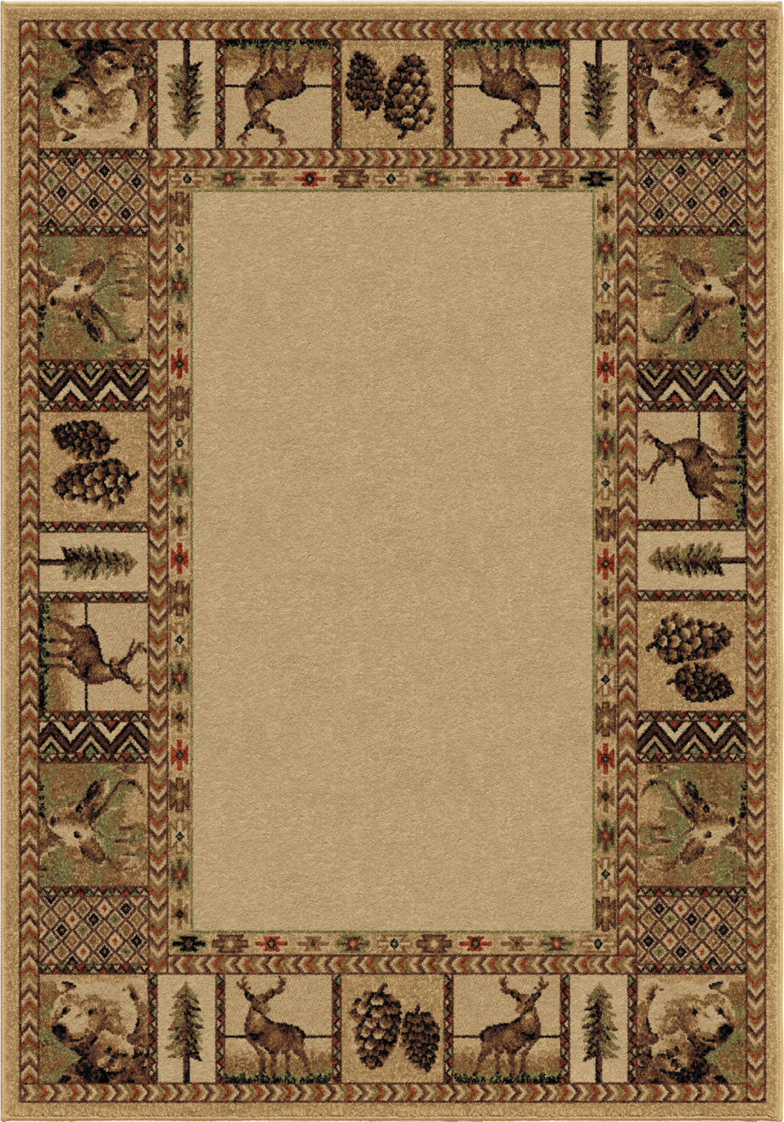 Orian Rugs Oxford High Country Bisque Area Rug main image