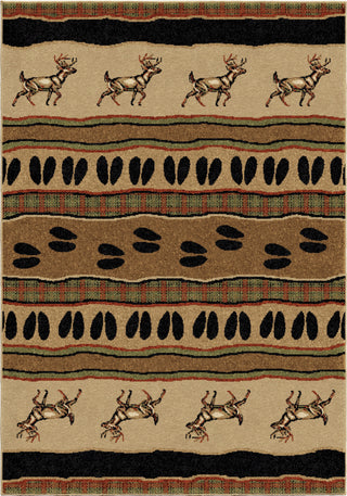 Orian Rugs Oxford White Tail Bisque Area Rug Main Image