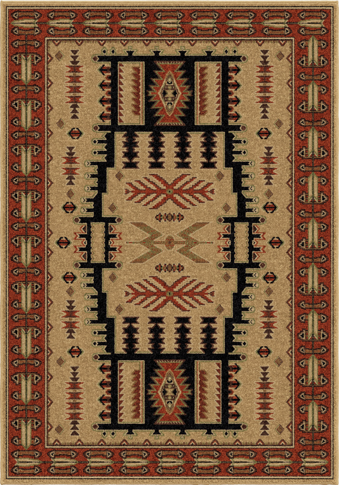 Orian Rugs Oxford North Fork Beige Area Rug main image