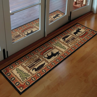 Orian Rugs Oxford Bangor Onyx Area Rug Lifestyle Image