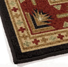Orian Rugs Oxford Bangor Onyx Area Rug Corner Image