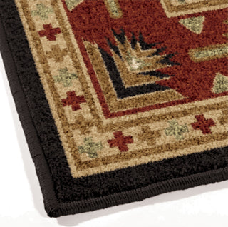 Orian Rugs Oxford Bangor Onyx Area Rug Corner Image