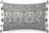 Loloi Pillows P0684 Aqua/Silver main image