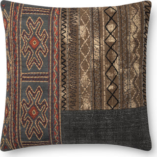 Loloi Pillows P0680 Grey/Brown main image