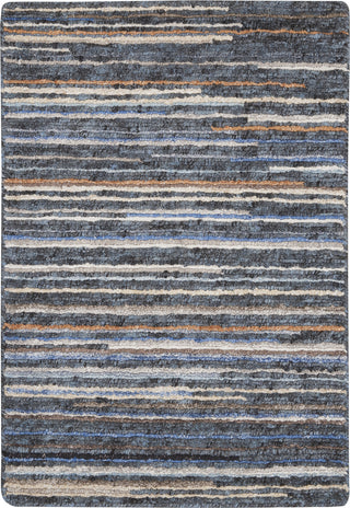 Nourison Plateau PAE01 Blue Area Rug