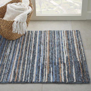 Nourison Plateau PAE01 Blue Area Rug