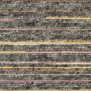 Nourison Plateau PAE01 Grey/Flame Area Rug