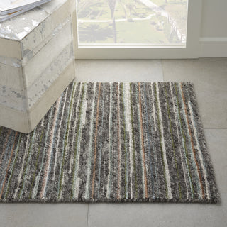 Nourison Plateau PAE01 Grey/Green Area Rug