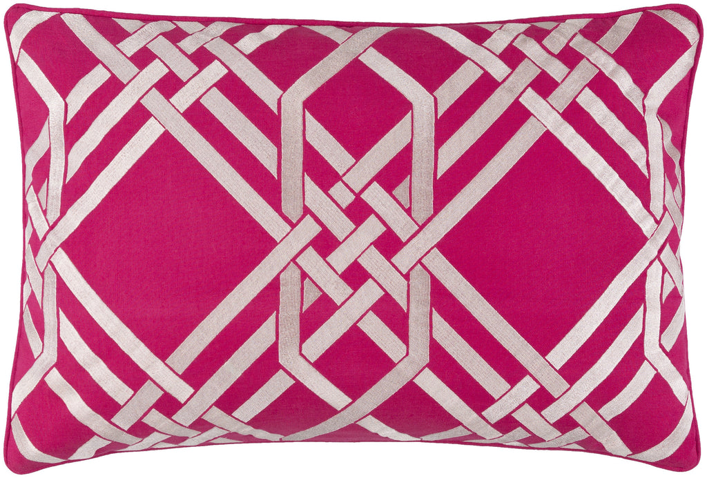 Surya Pagoda PAG002 Pillow by Florence Broadhurst 13 X 20 X 4 Poly filled