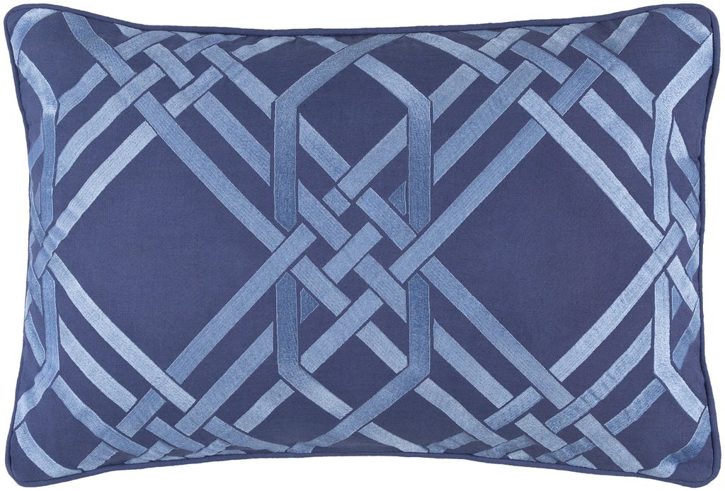 Surya Pagoda PAG003 Pillow by Florence Broadhurst 13 X 20 X 4 Poly filled