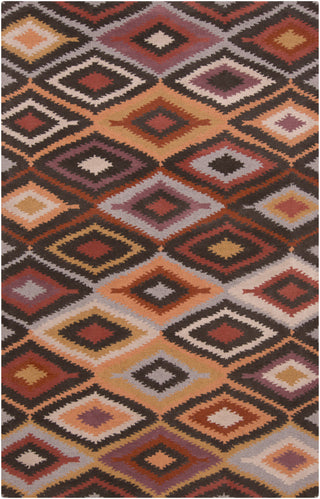 Surya Paria PAI-6000 Rust Hand Tufted Area Rug 5' X 8'