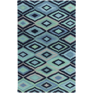 Surya Paria PAI-6001 Teal Area Rug 5' x 8'