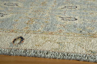 Momeni Palace PC-02 Light Blue Area Rug Corner Shot