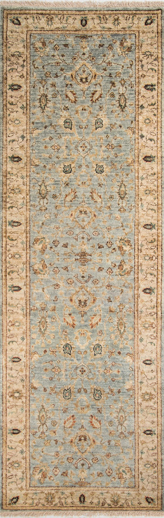 Momeni Palace PC-02 Light Blue Area Rug Closeup