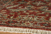 Momeni Palace PC-08 Red Area Rug Corner Shot