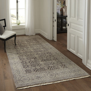 Momeni Palace PC-14 Taupe Area Rug Detail Shot Feature