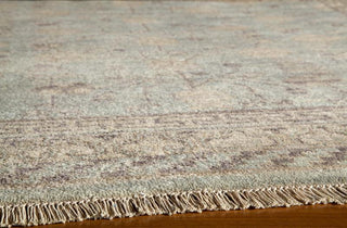 Momeni Palace PC-15 Light Blue Area Rug Corner Shot