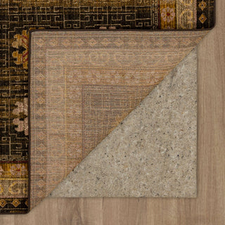 Karastan Bedouin Palataka Gold Area Rug Back Image