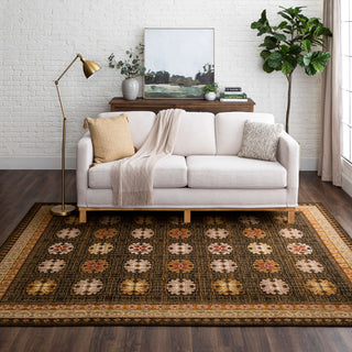 Karastan Bedouin Palataka Gold Area Rug Lifestyle Image