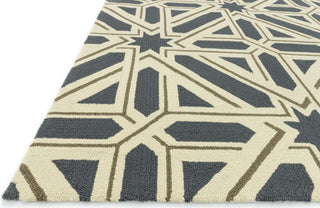 Loloi Palm Springs PM-04 Slate / Taupe Area Rug by Dann Foley Corner Shot