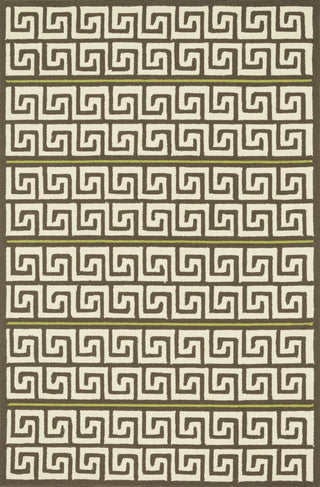 Loloi Palm Springs PM-05 Brown / Green Area Rug by Dann Foley Main