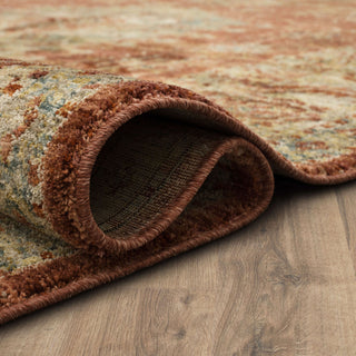 Karastan Marash Palu Rust Area Rug Lifestyle Image