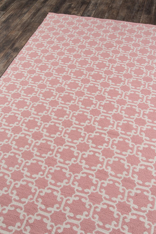 Momeni Palm Beach PAM-2 Pink Area Rug by MADCAP Corner Image