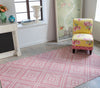 Momeni Palm Beach PAM-3 Pink Area Rug by MADCAP Main Image Feature