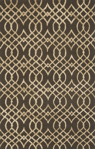 Loloi Panache PC-02 Chocolate / Khaki Area Rug Main