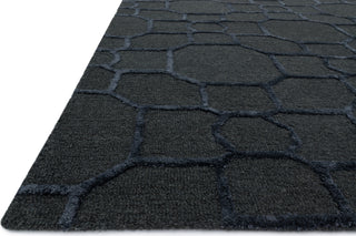 Loloi Panache PC-07 Charcoal / Black Area Rug Corner Image