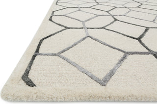 Loloi Panache PC-10 Ivory / Grey Area Rug Corner Shot