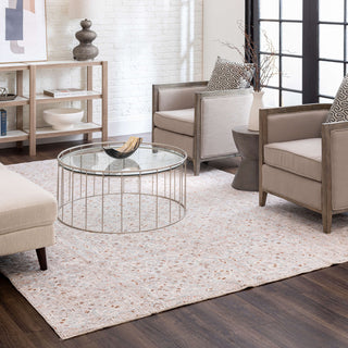 Karastan Solitude Pandosia Cream Lt Beige Area Rug Corner Image