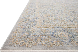 Loloi Pandora PAN-01 Stone/Gold Area Rug Corner