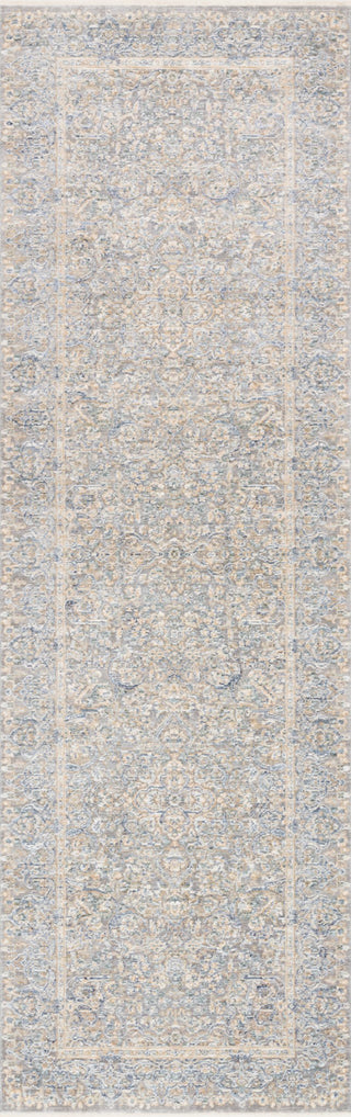 Loloi Pandora PAN-01 Stone/Gold Area Rug 2'6''x 8'0'' Runner