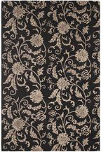 Rizzy Pandora PR0262 Black Area Rug