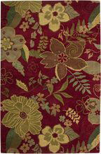 Rizzy Pandora PR1744 Red Area Rug