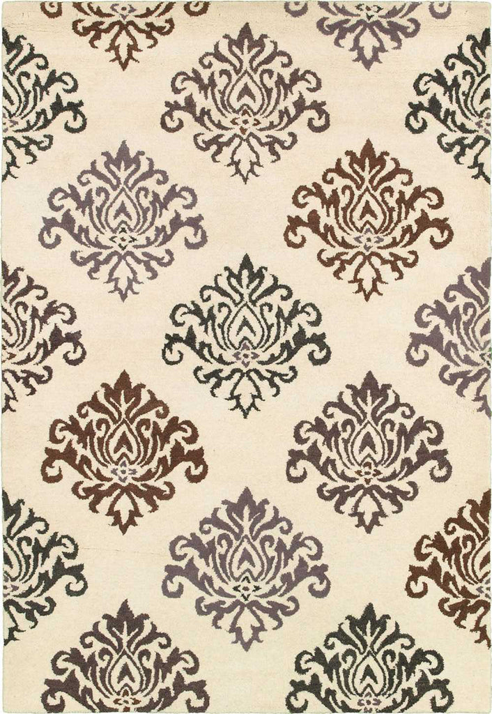 Rizzy Pandora PR8235 White Area Rug