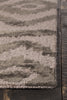 Chandra Paola PAO-41401 Natural/Grey Area Rug Corner Shot